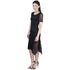 Flash Sale: Cap Sleeve Illusion Pleated Dress - DR783